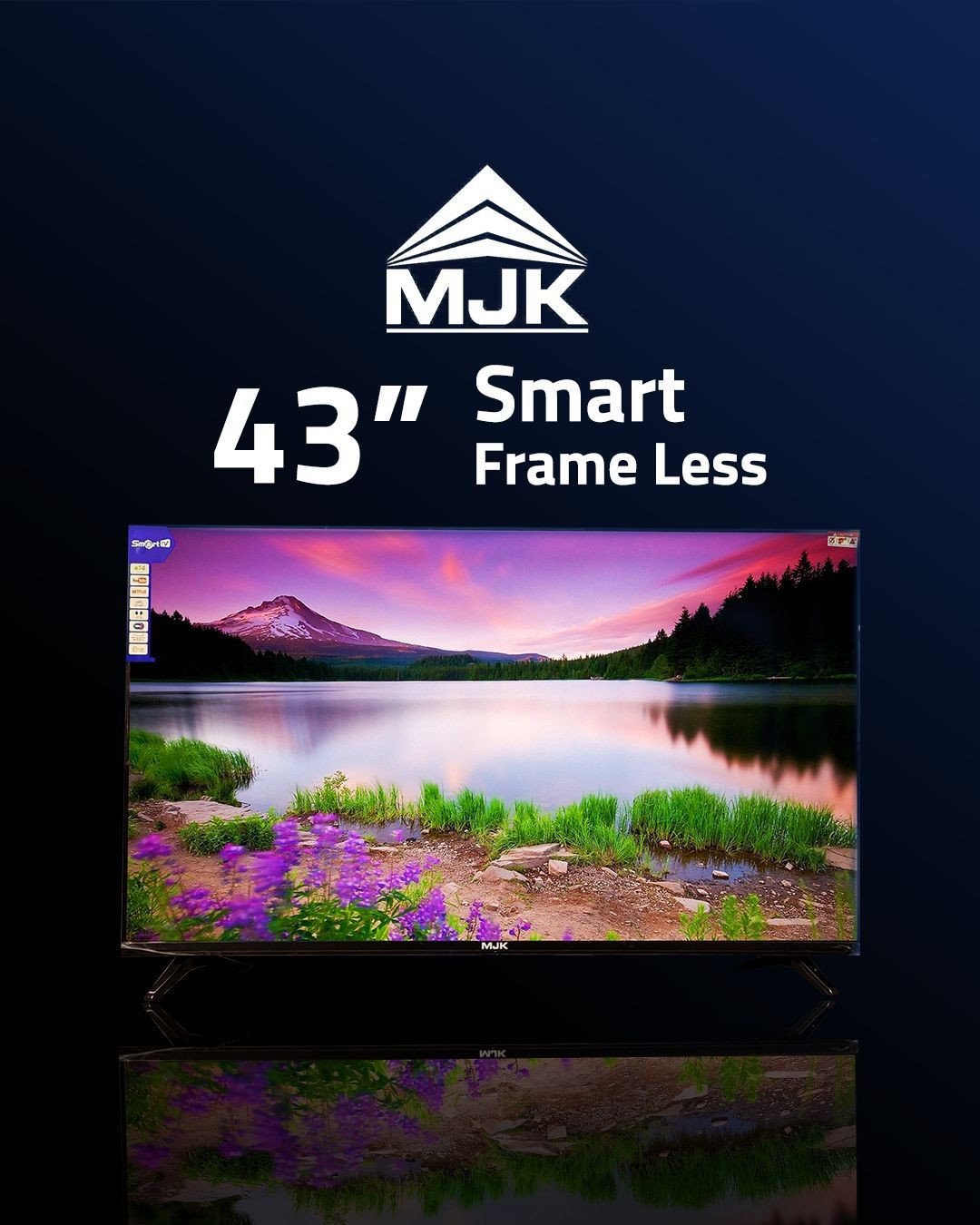 شاشة 43 بوصة mjk سمارت