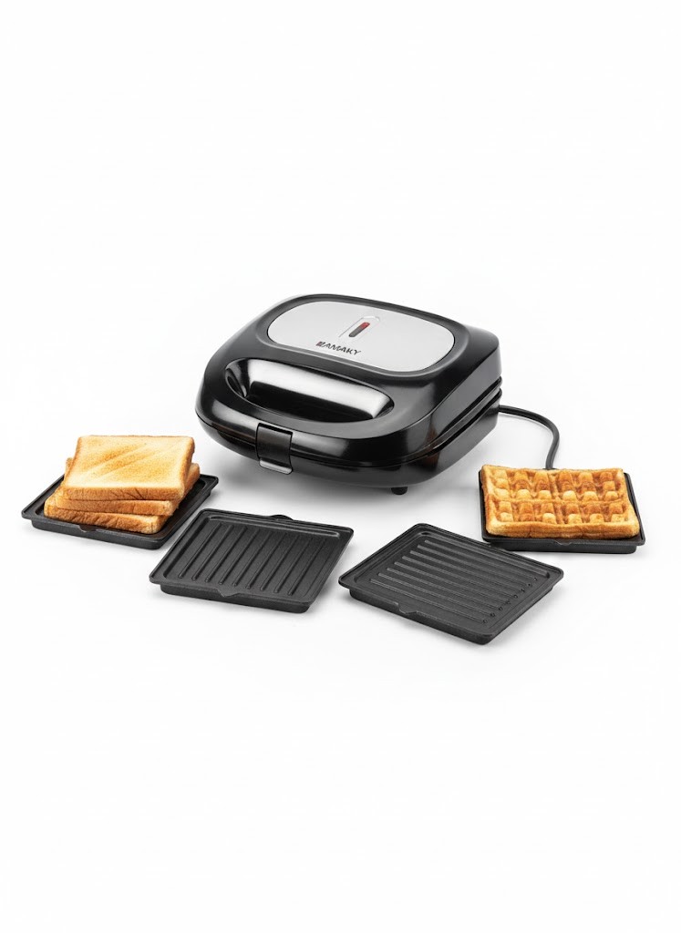 ساندوتش ميكر 3*1 جامكى 1500 وات